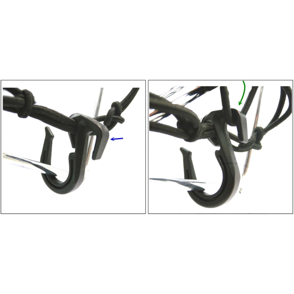 Gepäcknetz schwarz JMP BH13N0001BA