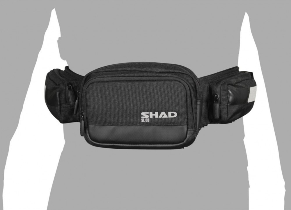 Tasche schwarz 3 Liter Shad