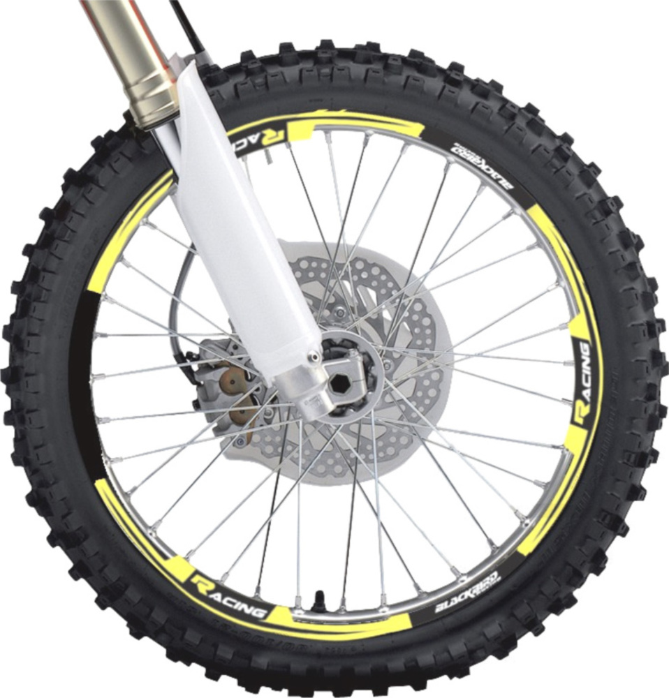 Felgenrandaufkleber BlackBird Racing 1107961