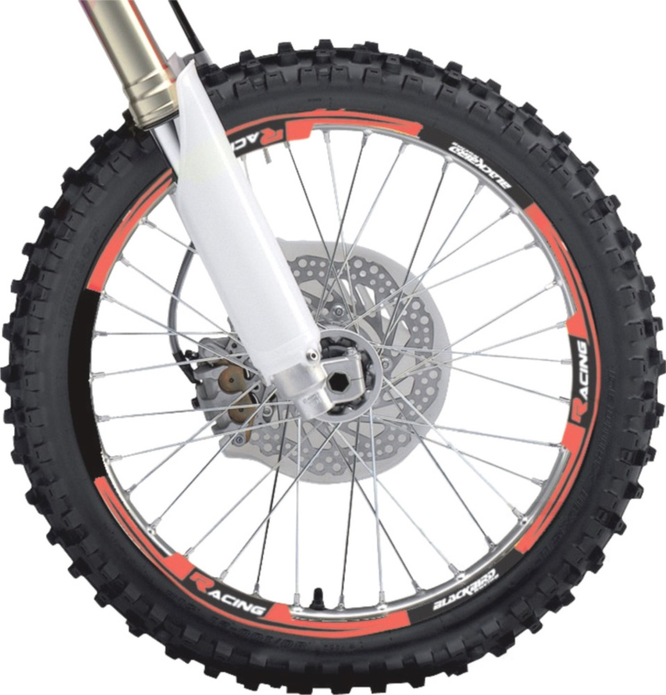 Felgenrandaufkleber BlackBird Racing