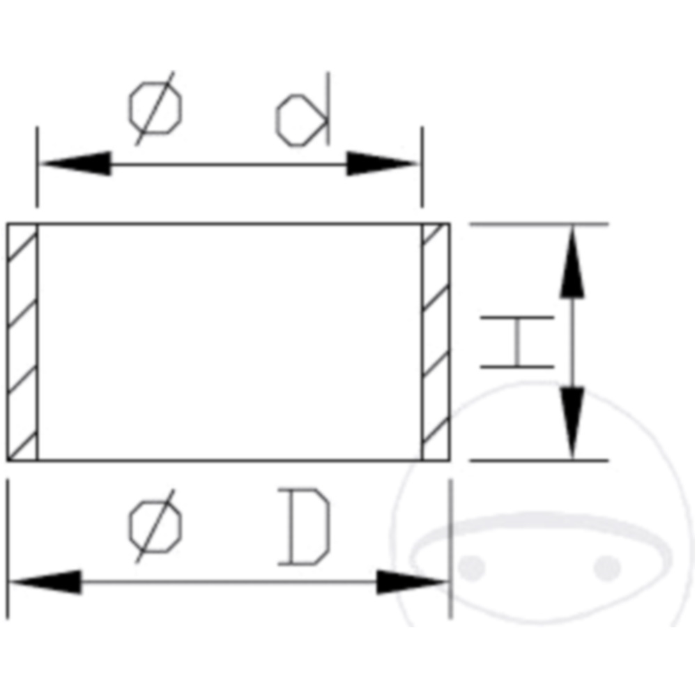 Stossdämpfer Dämpfer Buchse Federbein Kayaba