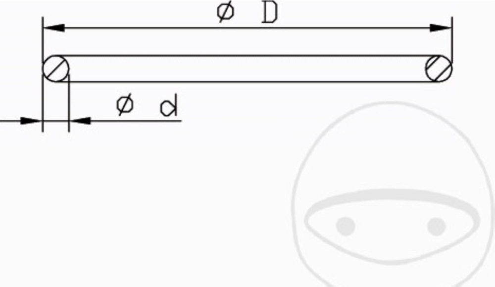 Stossdämpfer Dämpfer O-Ring FEDERBEINKOLB Kayaba