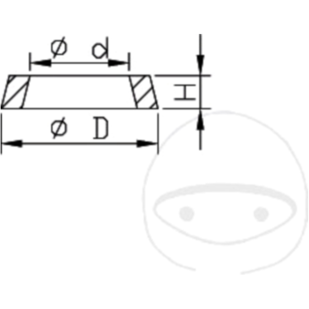 Simmerring Kayaba 110210000401