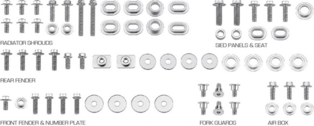 Schraubensortiment Motorrad 68TLG JMP Schraubensortiment Motorrad 68TLG JMP