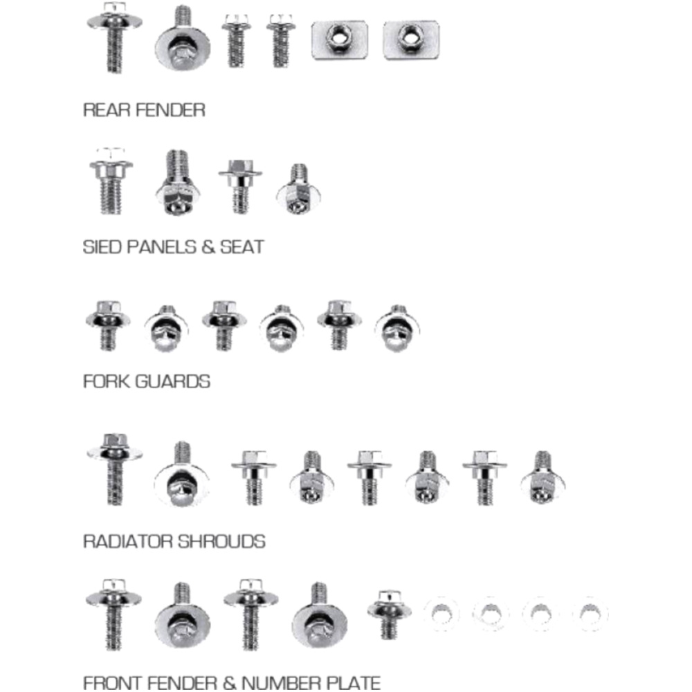 Schraubensortiment Motorrad 33TLG JMP Schraubensortiment Motorrad 33TLG JMP