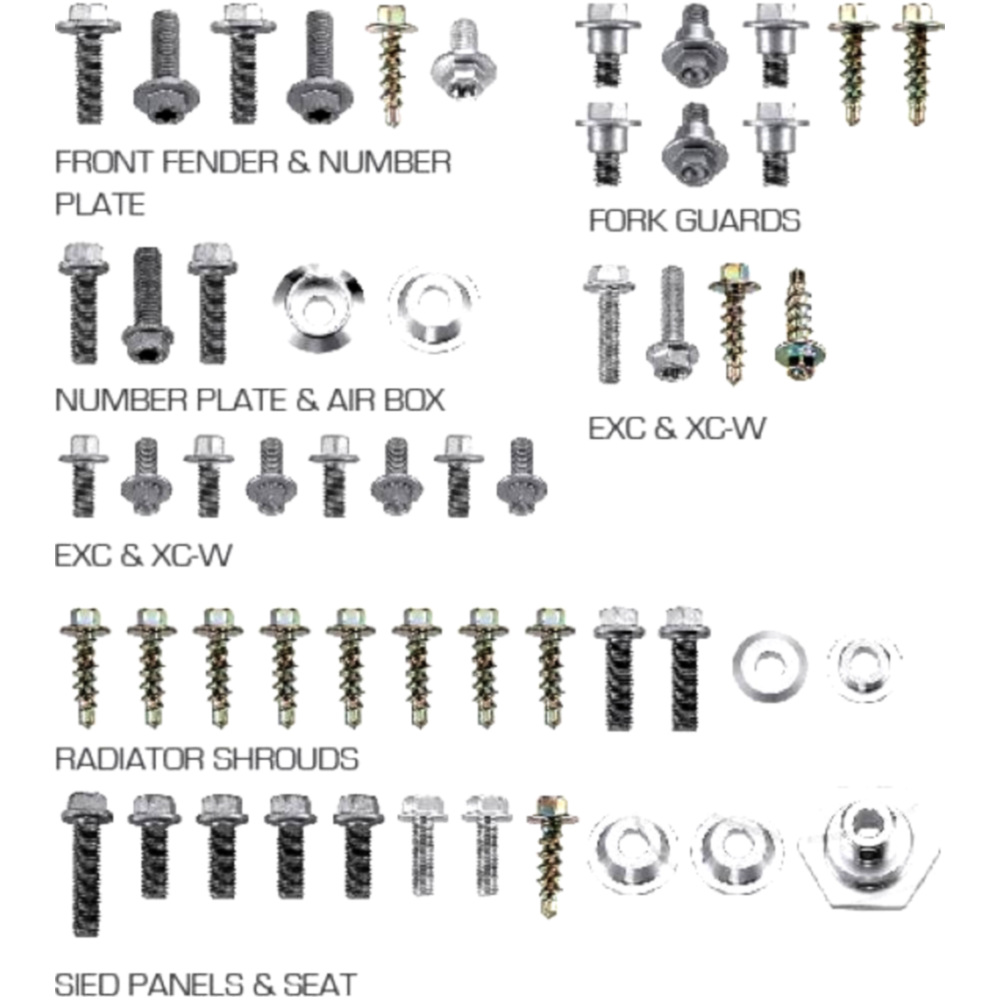 Schraubensortiment Motorrad 54TLG JMP Schraubensortiment Motorrad 54TLG JMP