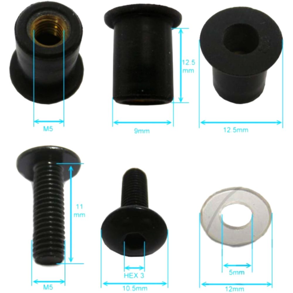 VERKLEID Schraube Satz JMP