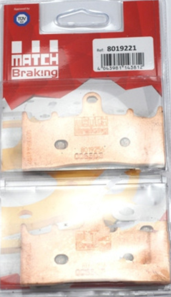 Bremsklotz Sinter MatchBraking 1137578 Bremsklotz Sinter MatchBraking 1137578