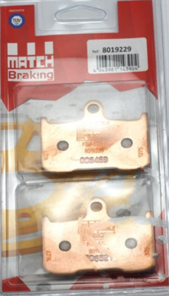 Bremsklotz Sinter MatchBraking 1137573 Bremsklotz Sinter MatchBraking 1137573