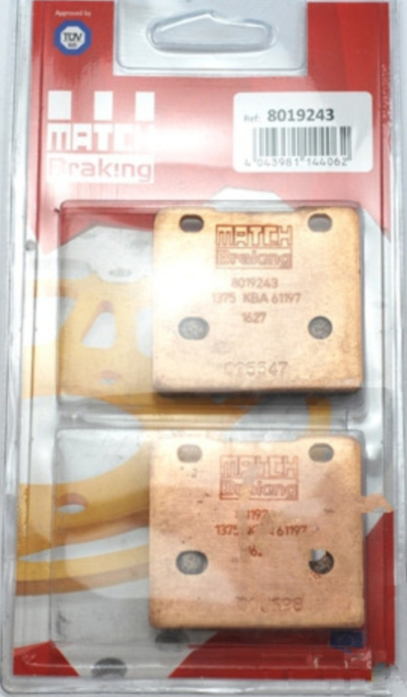 Bremsklotz Sinter MatchBraking 1137567 Bremsklotz Sinter MatchBraking 1137567