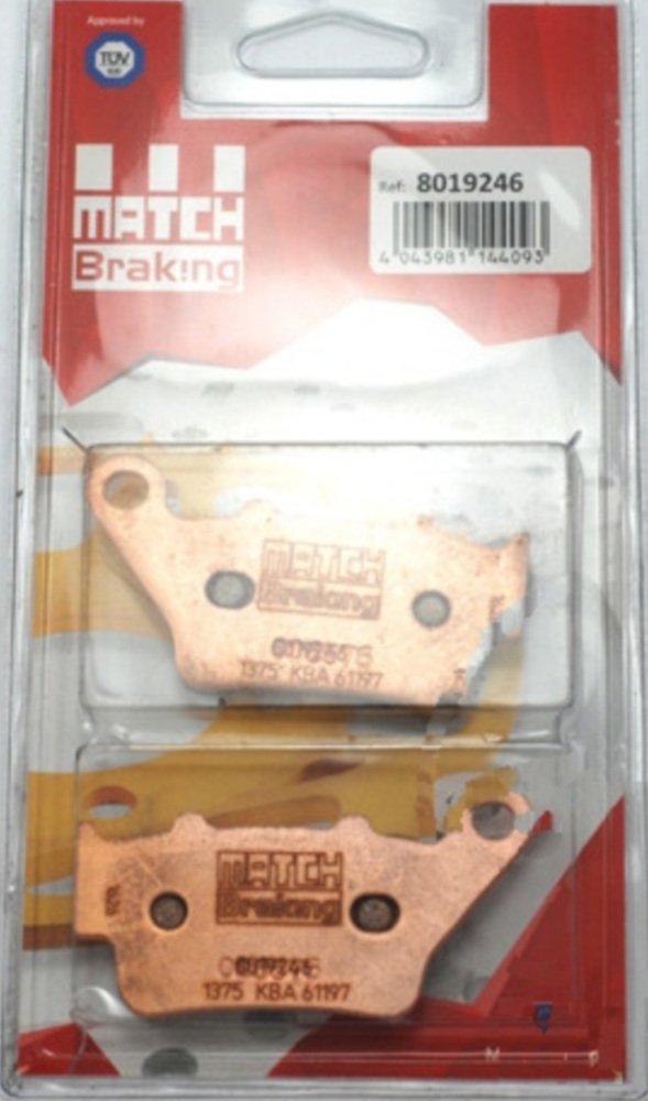 Bremsklotz Sinter MatchBraking 1137566 Bremsklotz Sinter MatchBraking 1137566