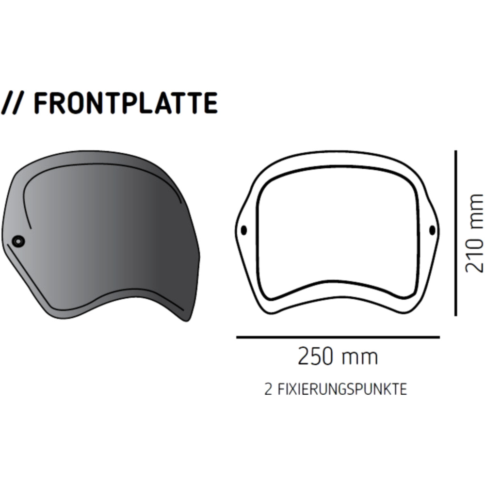 Reifen Startnummerntafel Puig 3591J