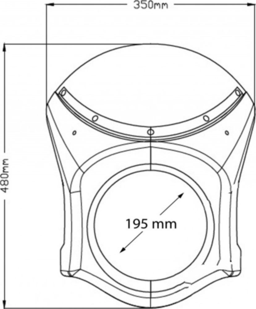 Scheibe SEMIFAIRING Puig 3143F Scheibe SEMIFAIRING Puig 3143F