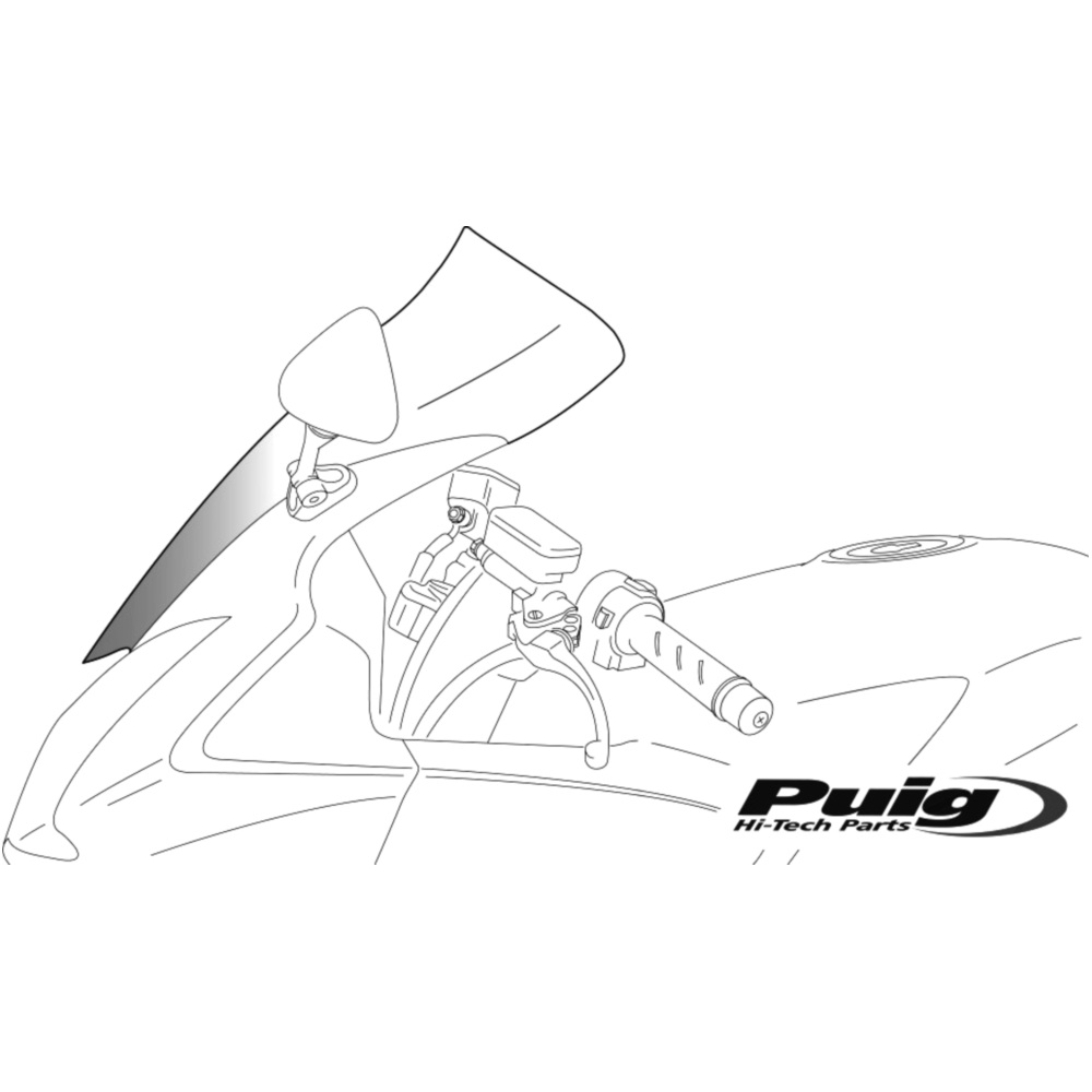 Windschild Touringscheibe Puig 9717H