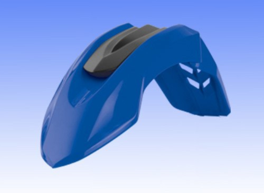 Schutzblech vorne Universal blau 98