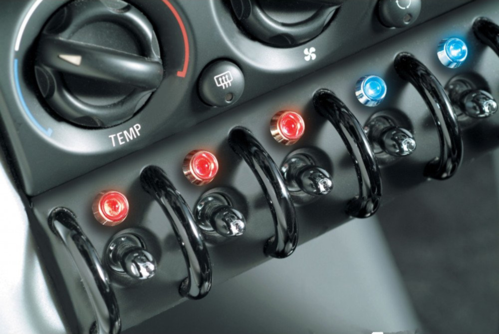 Kontrollleuchte LED blau