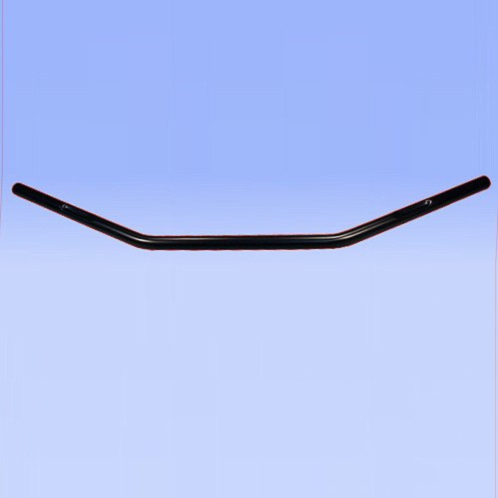 Lenker Stahl schwarz mit Kabelkerbe 1Zoll Fehling