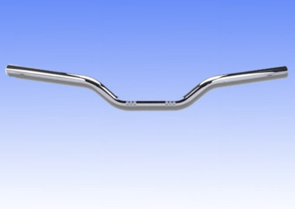 Lenker Stahl chrom 22MM Domino 0190316004