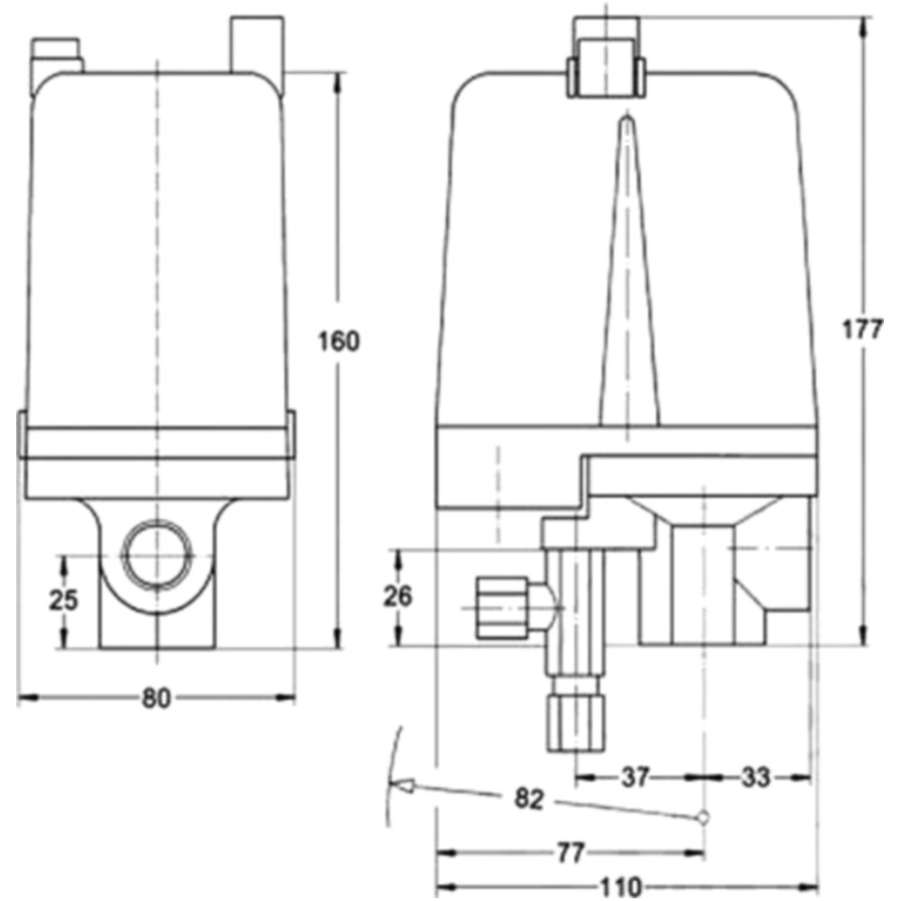 Membran-DRUCKS. MDR5/16K