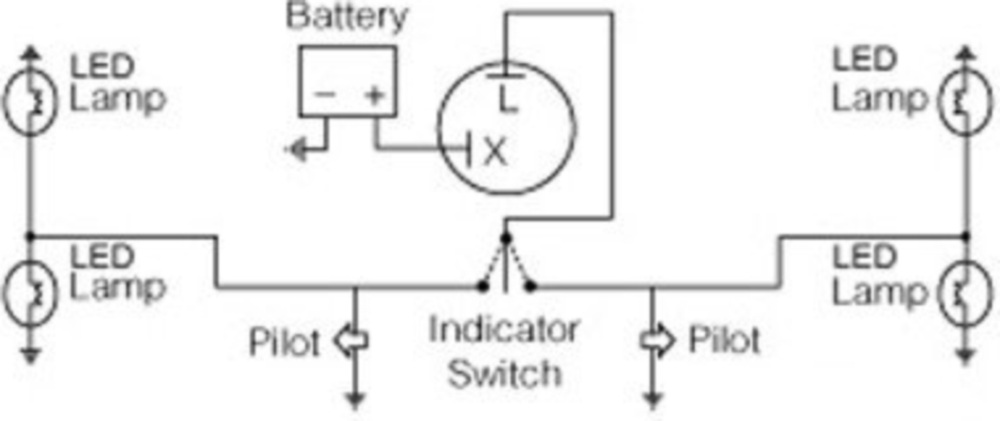 Blinkrelais elektrisch JMP BD08Y0001