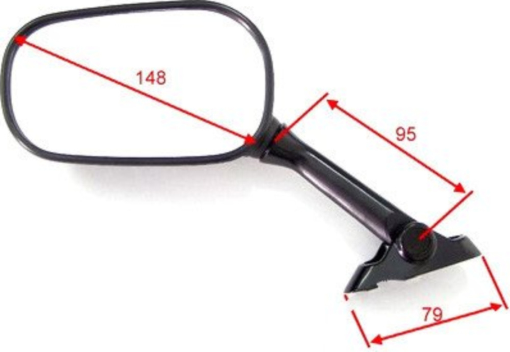 Spiegel schwarz links 6969722