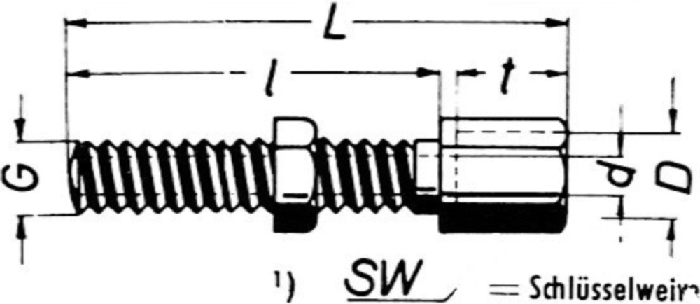 Schraube STELL geschlitzt 4360