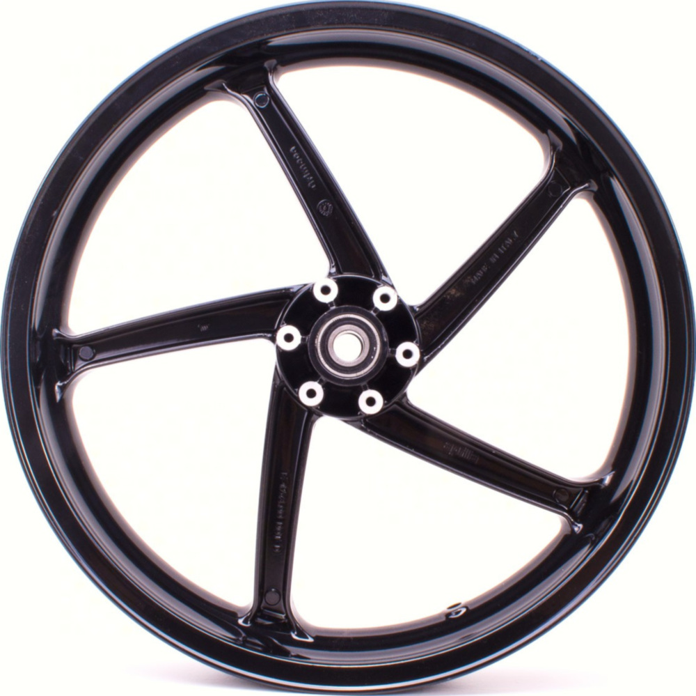 Vorderradfelge ab 99- (f. Modell mit silberner Tachoschnecke) - original