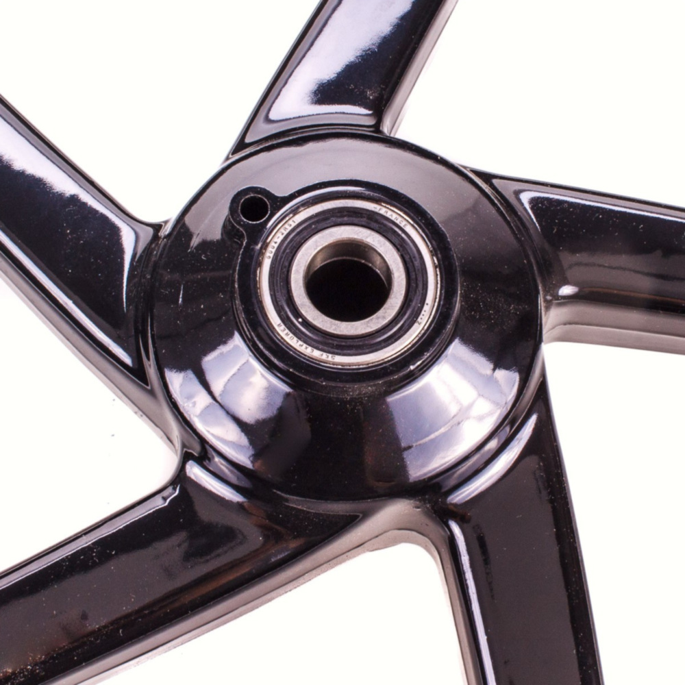 Vorderradfelge ab 99- (f. Modell mit silberner Tachoschnecke) - original