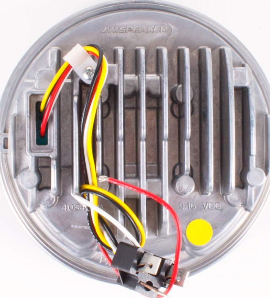 Scheinwerfer mit adaptivem Fahrlicht (Kurvenlicht) Typ 8690 für 5 3/4 Zoll Gehäuse schwarz E-geprüft