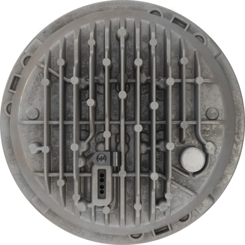 Scheinwerfer mit adaptivem Fahrlicht (Kurvenlicht) Typ 8790 - 7 Zoll Gehäuse - chrom - E-geprüft