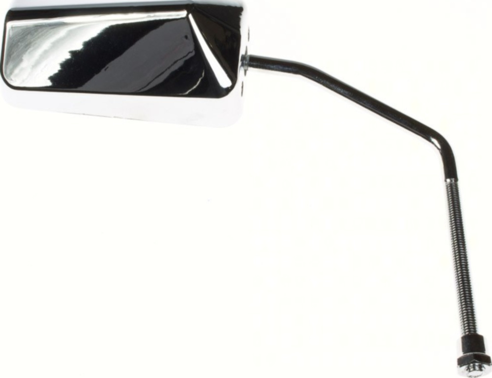 Spiegel links chrom M8 Rechtsgewinde (einzeln)