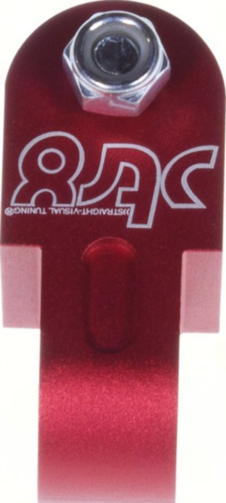 Heck-Höherlegungssatz 40mm Minarelli/für: Peugeot Motoren rot