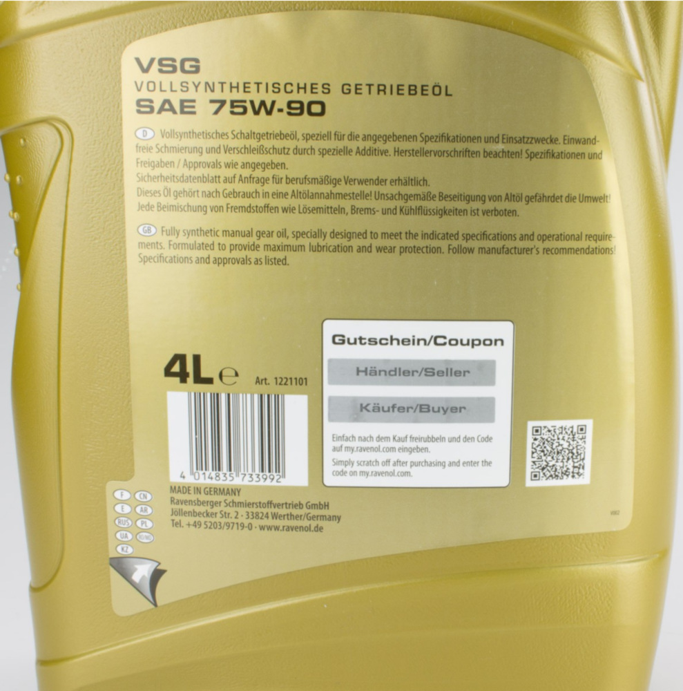 VSG SAE 75W-904 Liter