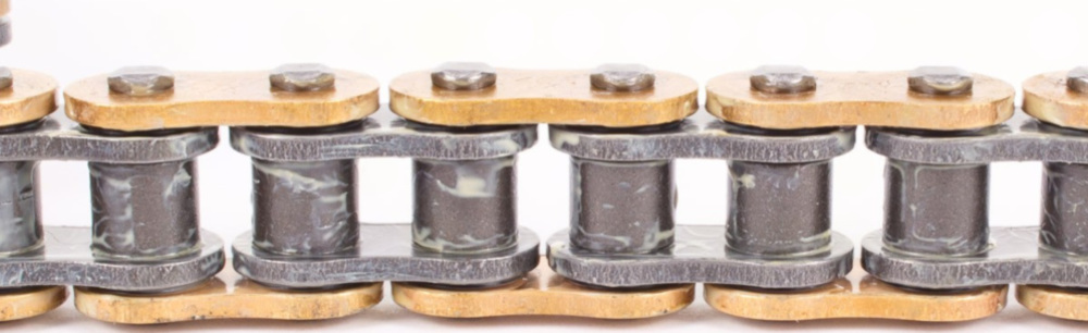 Motorradkette, Antriebskette X-Ring verstärkte Kette VX, 428, 112 G&B mit Clipschloß / nutzbar bis 22kW (30PS) / bis 500ccm