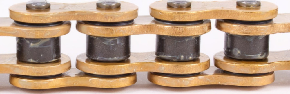 Motorradkette, Antriebskette Kette X-Ring super verstärkt ZVMX G&G, 520, 100 mit Hohlnietschloß / empfohlen ab 88kW (120PS) / bis 1000ccm