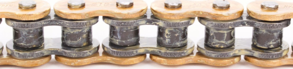 Motorradkette, Antriebskette Kette X-Ring verstärkt VX, 525, 130, G&B mit Hohlnietschloß / nutzbar bis 96kW (130PS) / bis 1000ccm