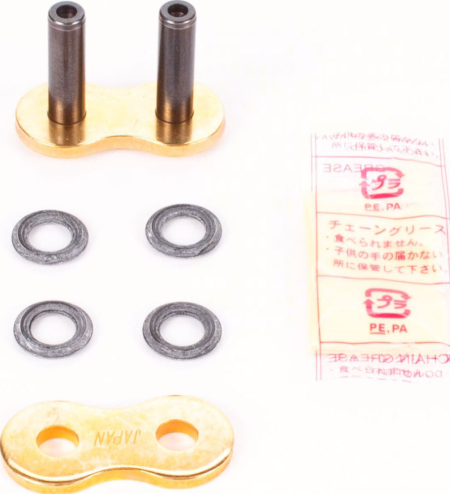 Motorradkette, Antriebskette Kette X-Ring super verstärkt ZVMX G&G, 525, 140 mit Hohlnietschloß / empfohlen ab 88kW (120PS) / bis 1100ccm