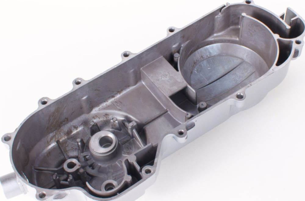 Stufenloses Getriebe Variomatikdeckel 12 Zoll 729mm silber für GY6 50ccm