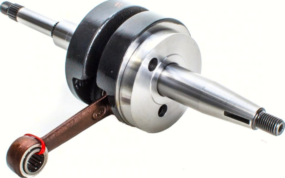 Kurbelwelle für Peugeot liegend mit Halbmond