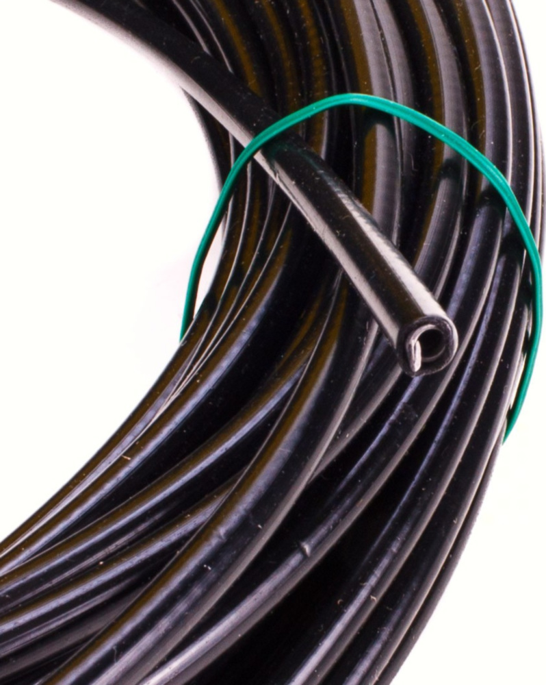 Bowdenzughülle schwarz 30m x 4,7mm ( 4,7 außen / 2mm innen )