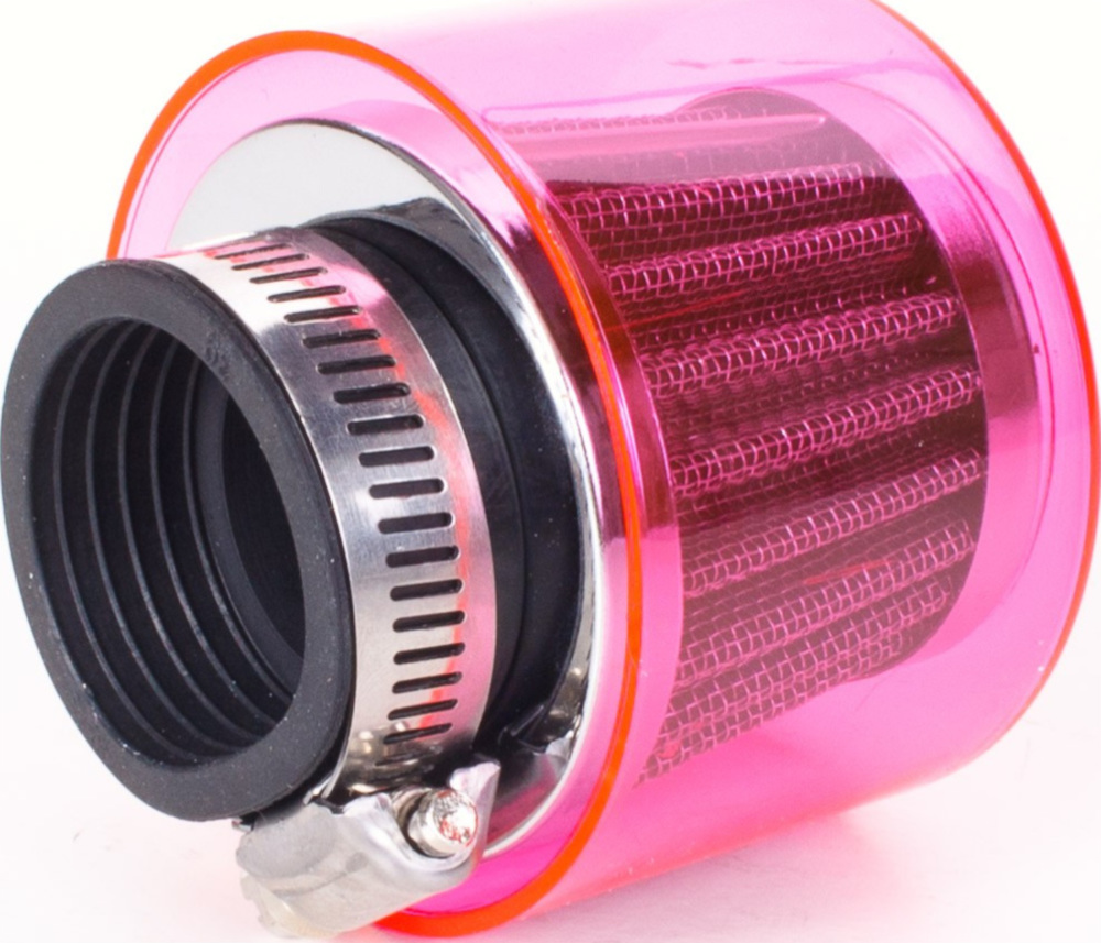 Luftfilter Air-System 38mm gerade rot