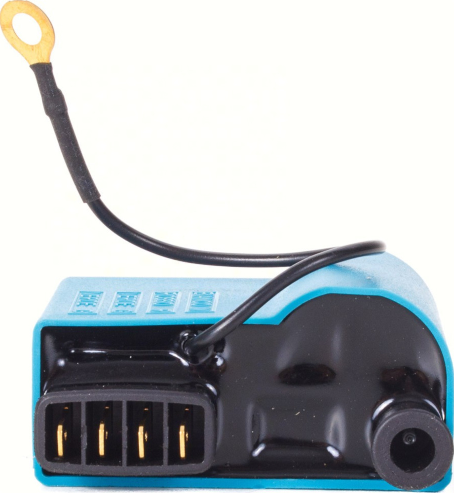 Zündbox, Zündeinheit, Zündzentrale CDI Zündbox mit Spule für APE 50, für: Vespa Cosa FL, ET3, P, PK, PX 50, 125, 200