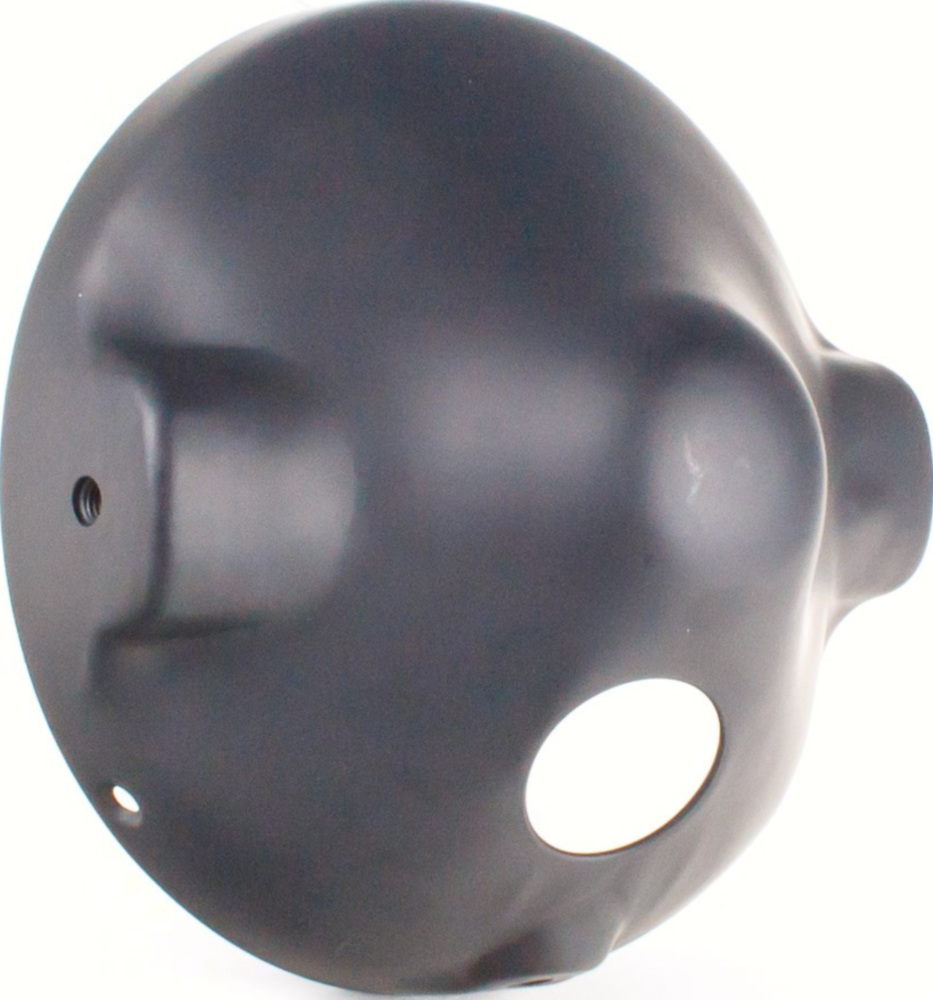 Scheinwerfergehäüse/Lampengehäuse schwarz 7 Zoll universal