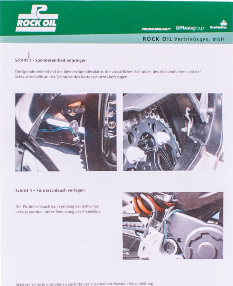 V-System Spezial für BMW F 800 R ab 2017