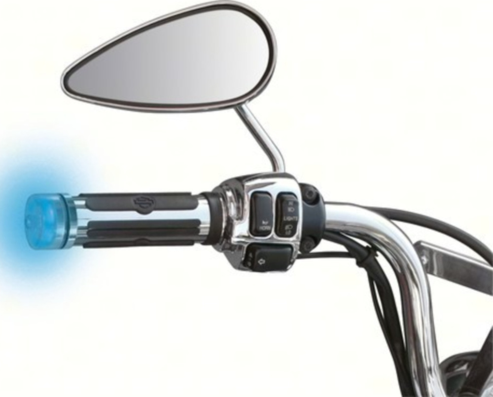 Blue-Wings, beleuchtete Lenkergewichte 12V