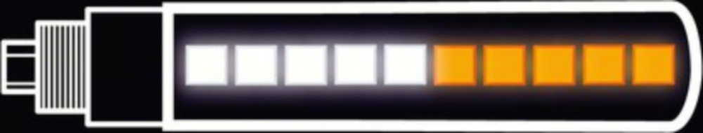 Power View, vordere LED-Blinker mit Positionslicht, 12V Carbon-Look