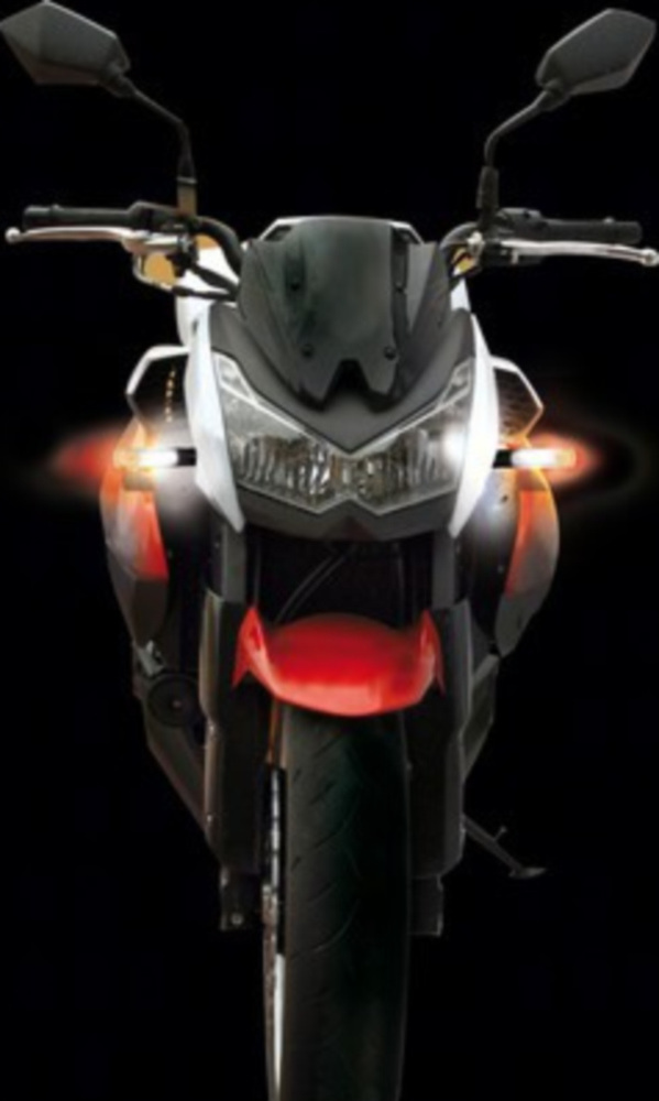 Power View, vordere LED-Blinker mit Positionslicht, 12V Carbon-Look