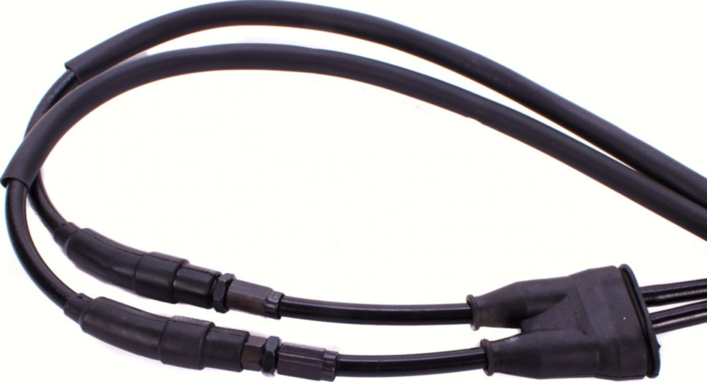 Bowdenzug, Seilzug, Gasbowdenzug GASZUG-SET für DUCATI Vergl. Nr. 65620731A