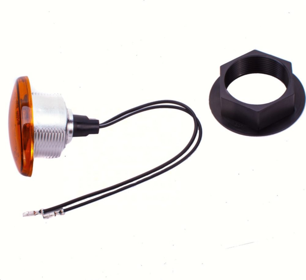 SHIN YO Mini-Verkleidungsblinker, schwarz, getönt, E-gepr., Paar