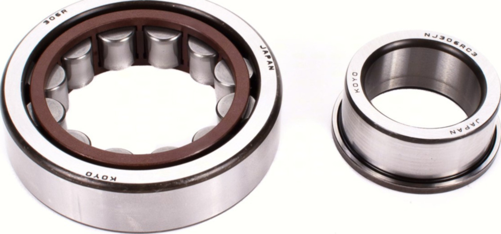 Zylinderrollenlager NJ306 R C3 ,Stahlkäfig,11 Rollen per Stück